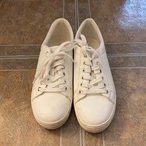Aldo white shoes